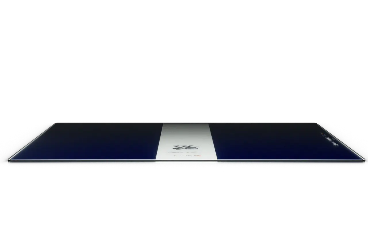 [Bruce Lee 85th Edition] Superglide 3 Glass Mousepad XL - NAVY