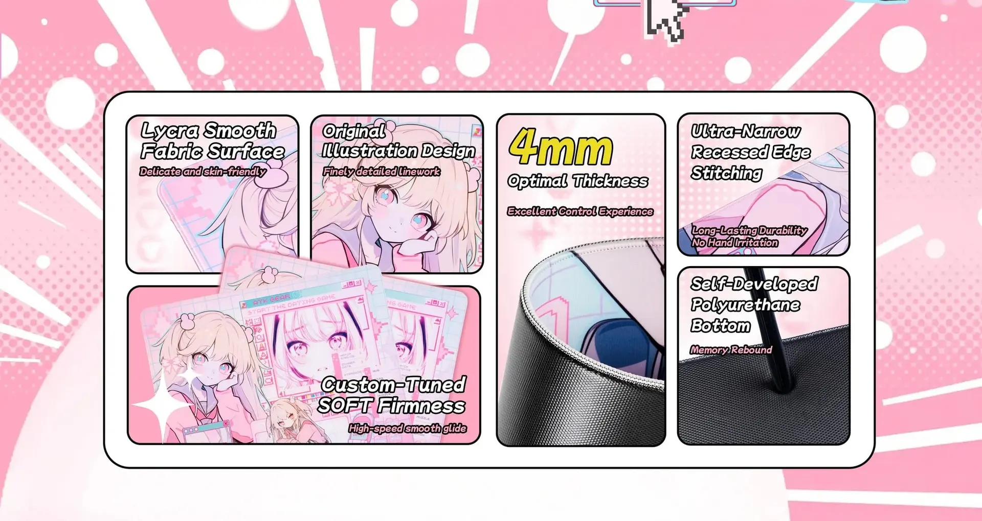 ATK NANA Anime MousePad