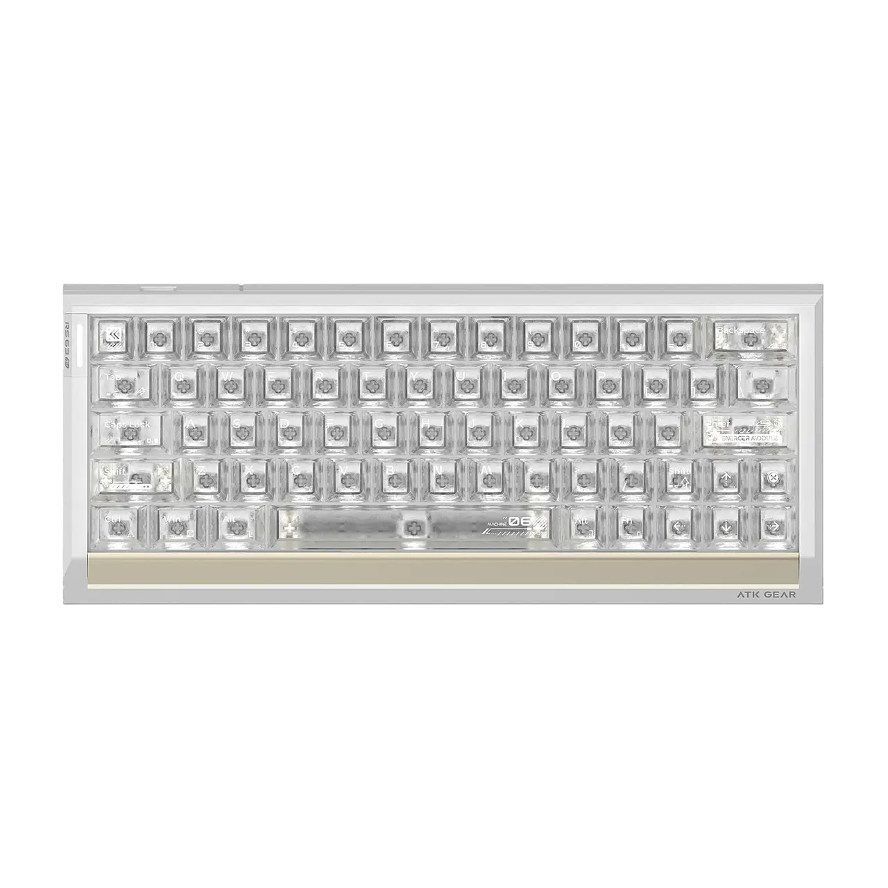 ATK RS63 Air Esports Hall Effect Keyboard - White