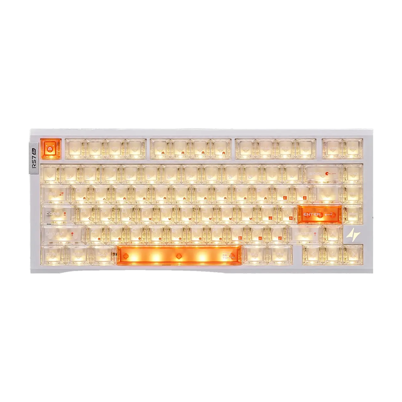 ATK RS7 Air Esports Hall Effect Keyboard - White