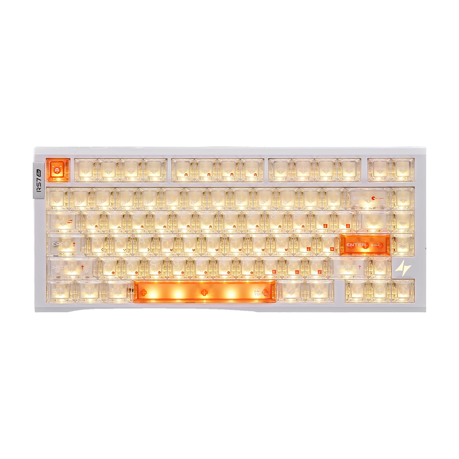 ATK RS7 Air Esports Hall Effect Keyboard - White